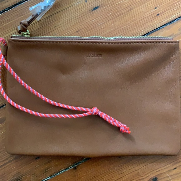 J. Crew leather wristlet clutch bag - Picture 2 of 5